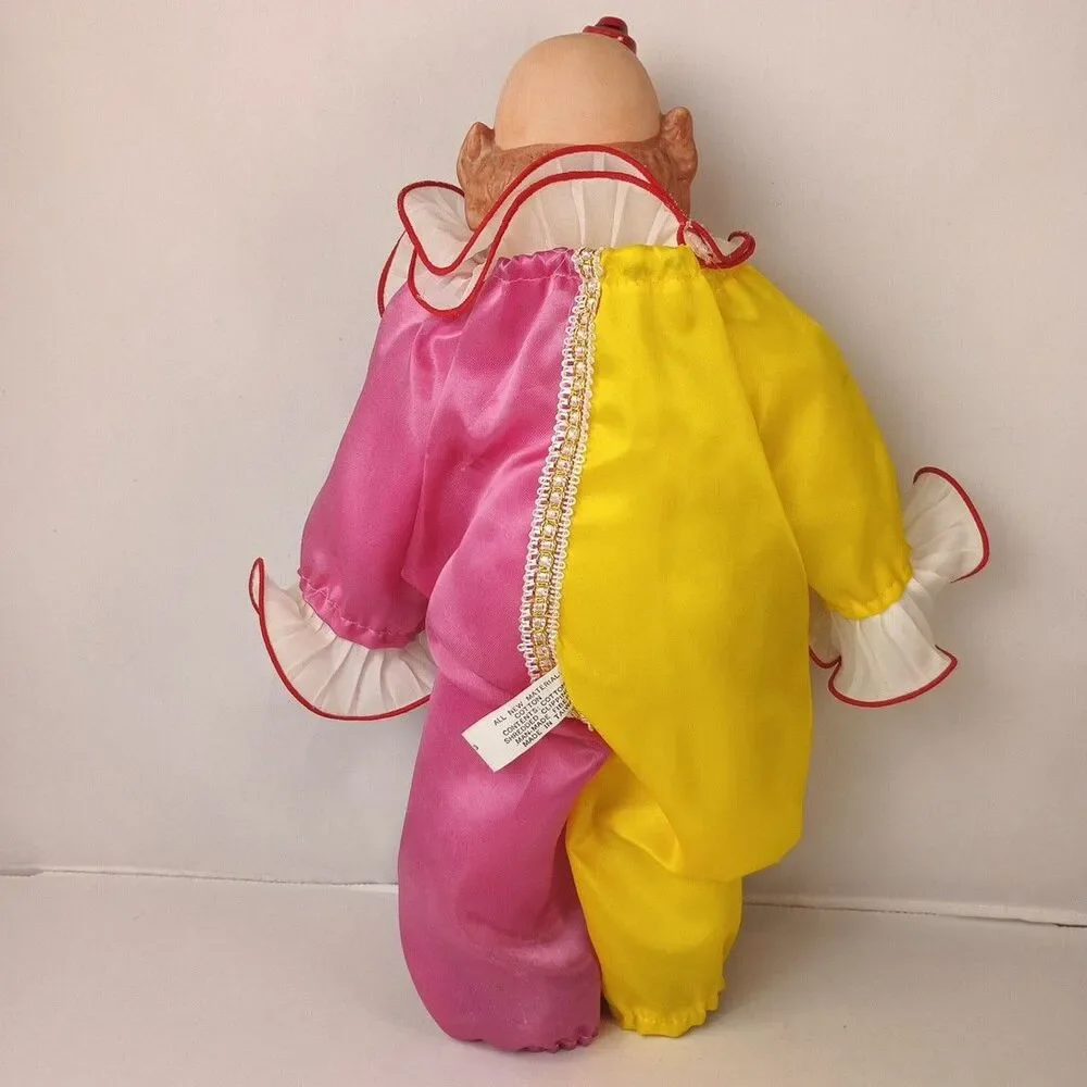 Victoria Impex Corp Porcelain Clown Doll 12